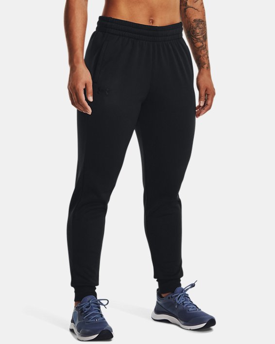 Pantalon de jogging Armour Fleece® pour femmes, Black, pdpMainDesktop image number 0